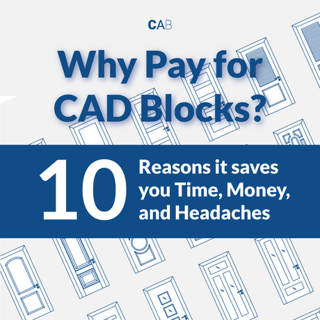 Premium CAD Blocks Value Blog Cover