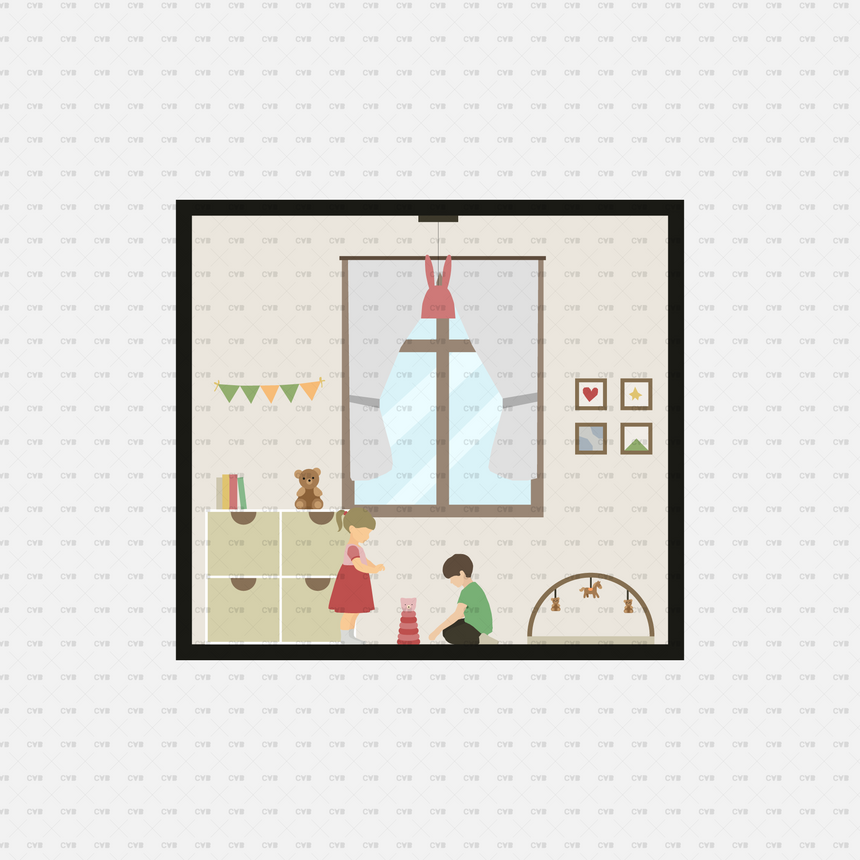 CAD and Vector Home Scenes 01