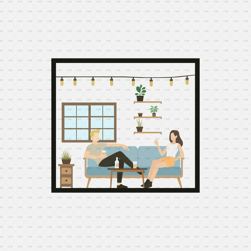 CAD and Vector Home Scenes 01