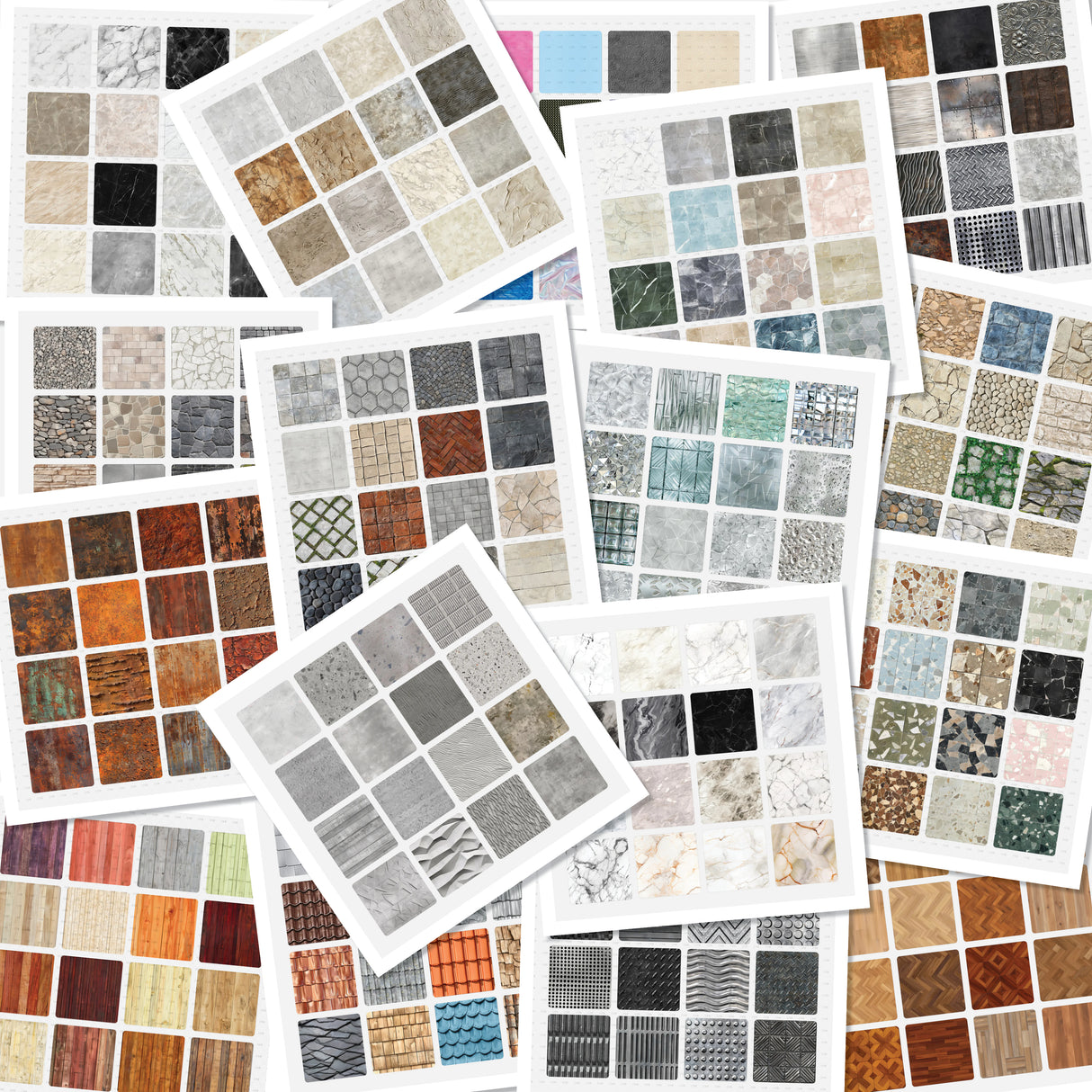 high quality png texture material library