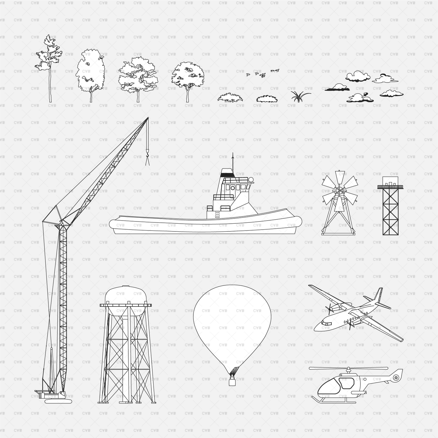 Dynamic CAD Blocks - Background Objects