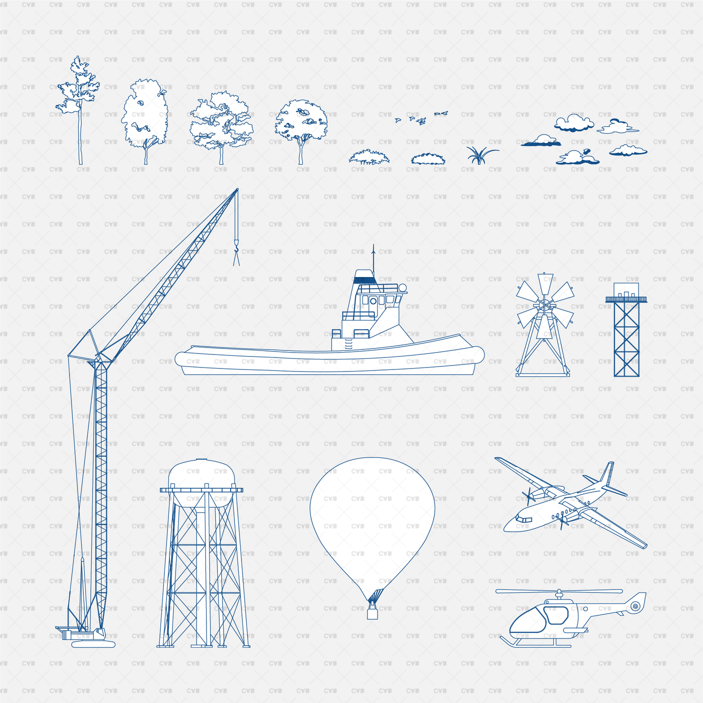 Dynamic CAD Blocks - Background Objects