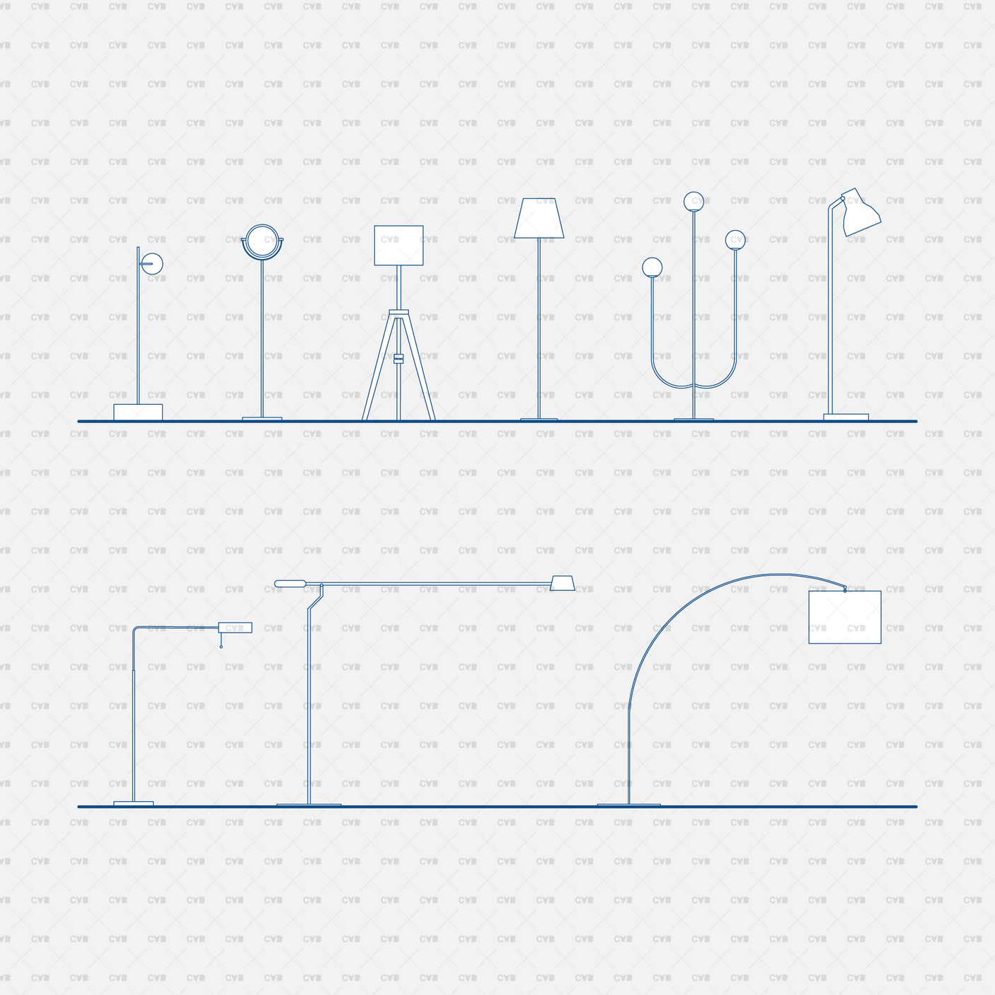 download high quality dynamic cad blocks and vector cadasbuilt lighting fixtures floor lamps