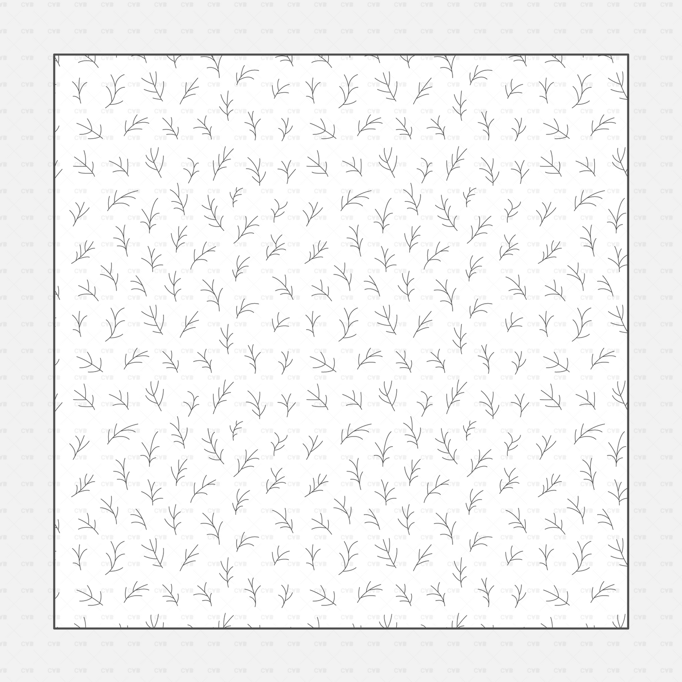 Vector Illustrator Pattern Ground CADasbuilt AI SVG vegetation groundcover sprigs, seamless landscape hatch.
