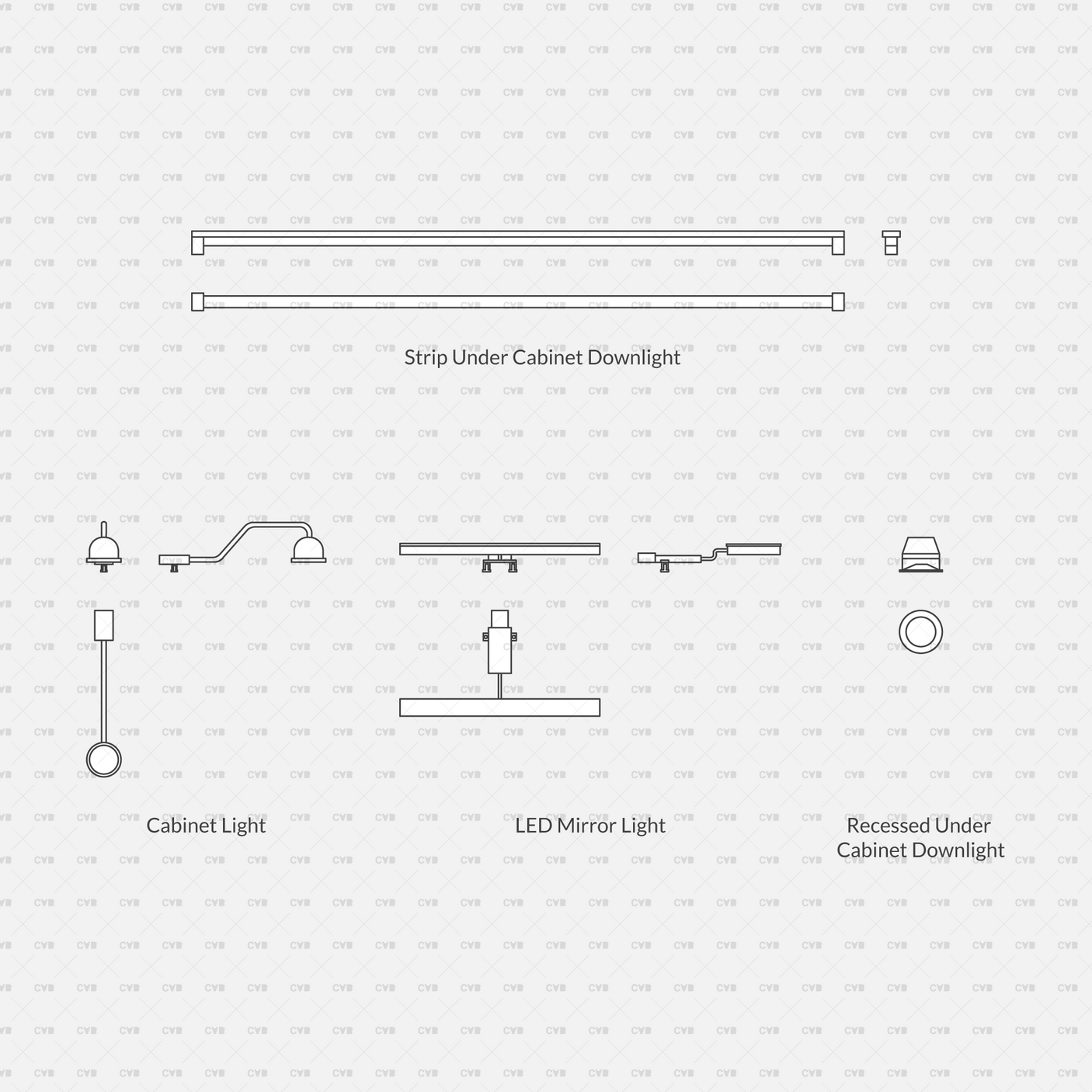 download high quality dynamic cad blocks and vector cadasbuilt integrated lighting fixtures