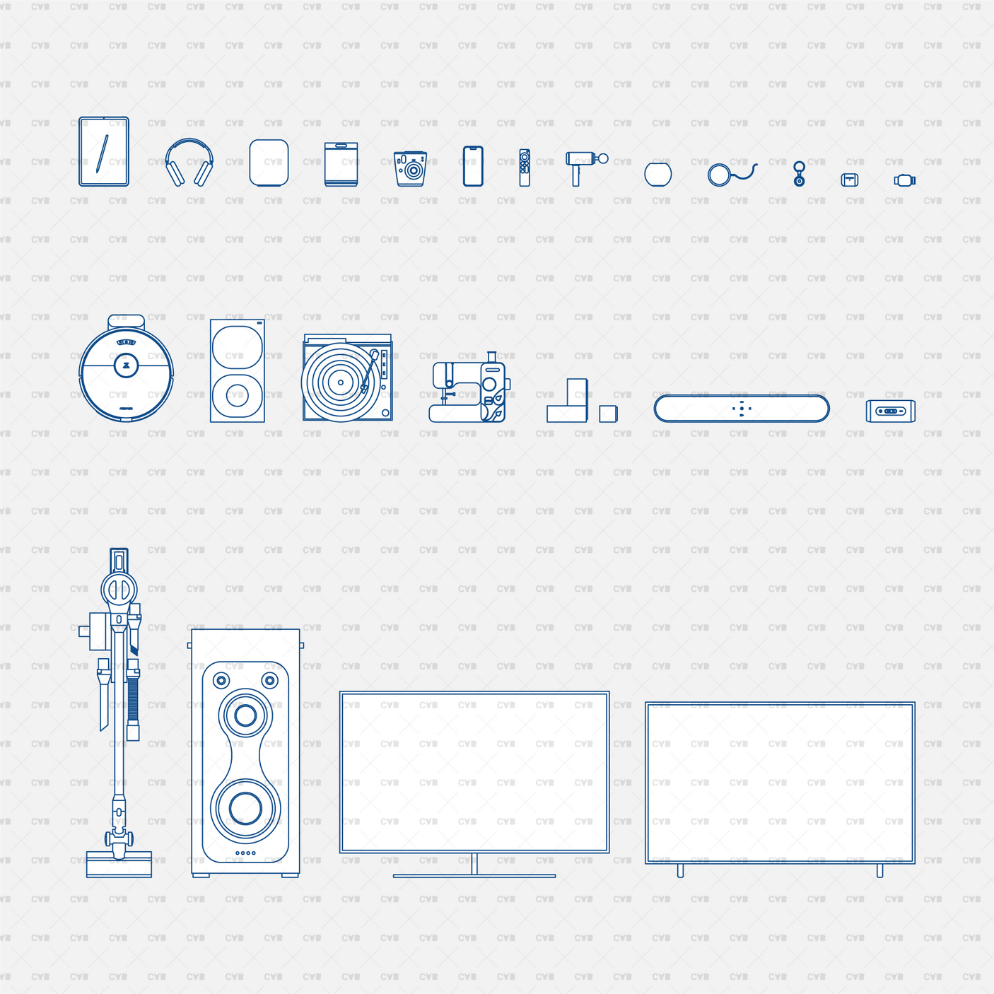download dynamic cad blocks and vector living space appliances living area equipment