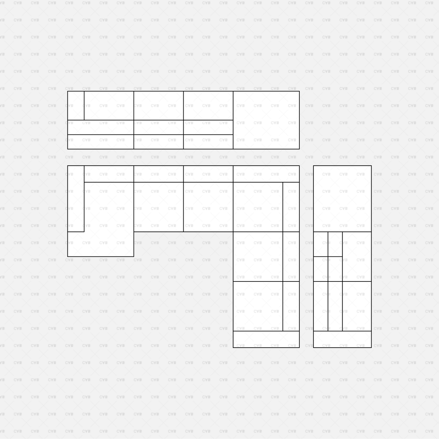 download CAD Dynamic Blocks and Vector Modular Sofa L-shape sofa