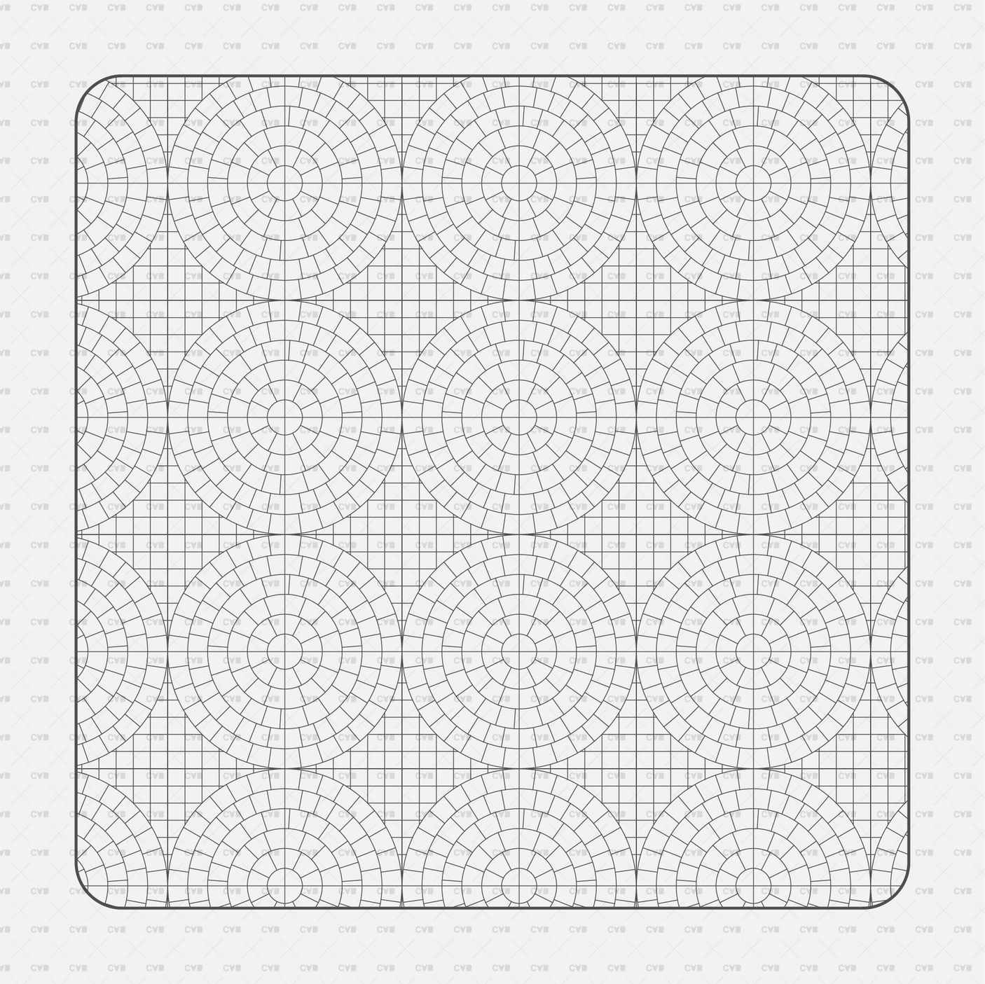 Vector Illustrator Pattern Library - Outdoor Paving download architecture landscape