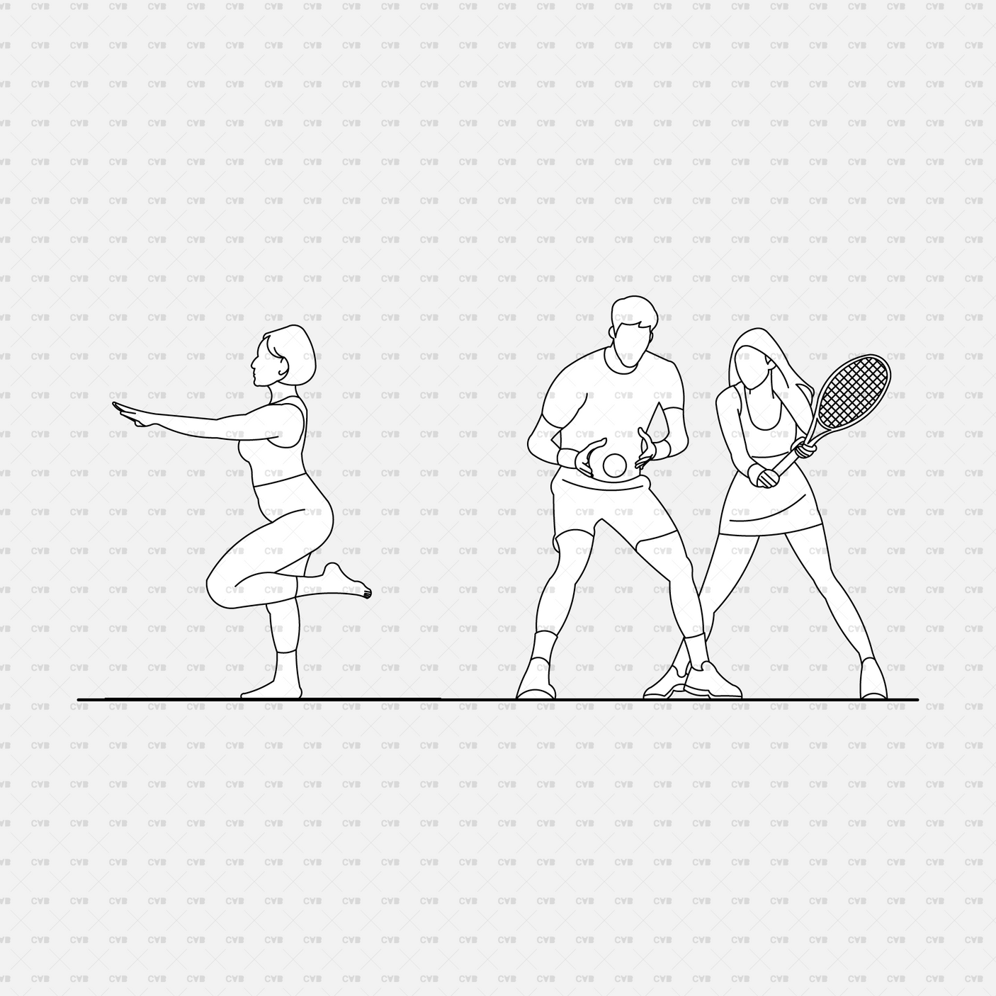 download high quality cad blocks cadasbuilt people exercising couple playing