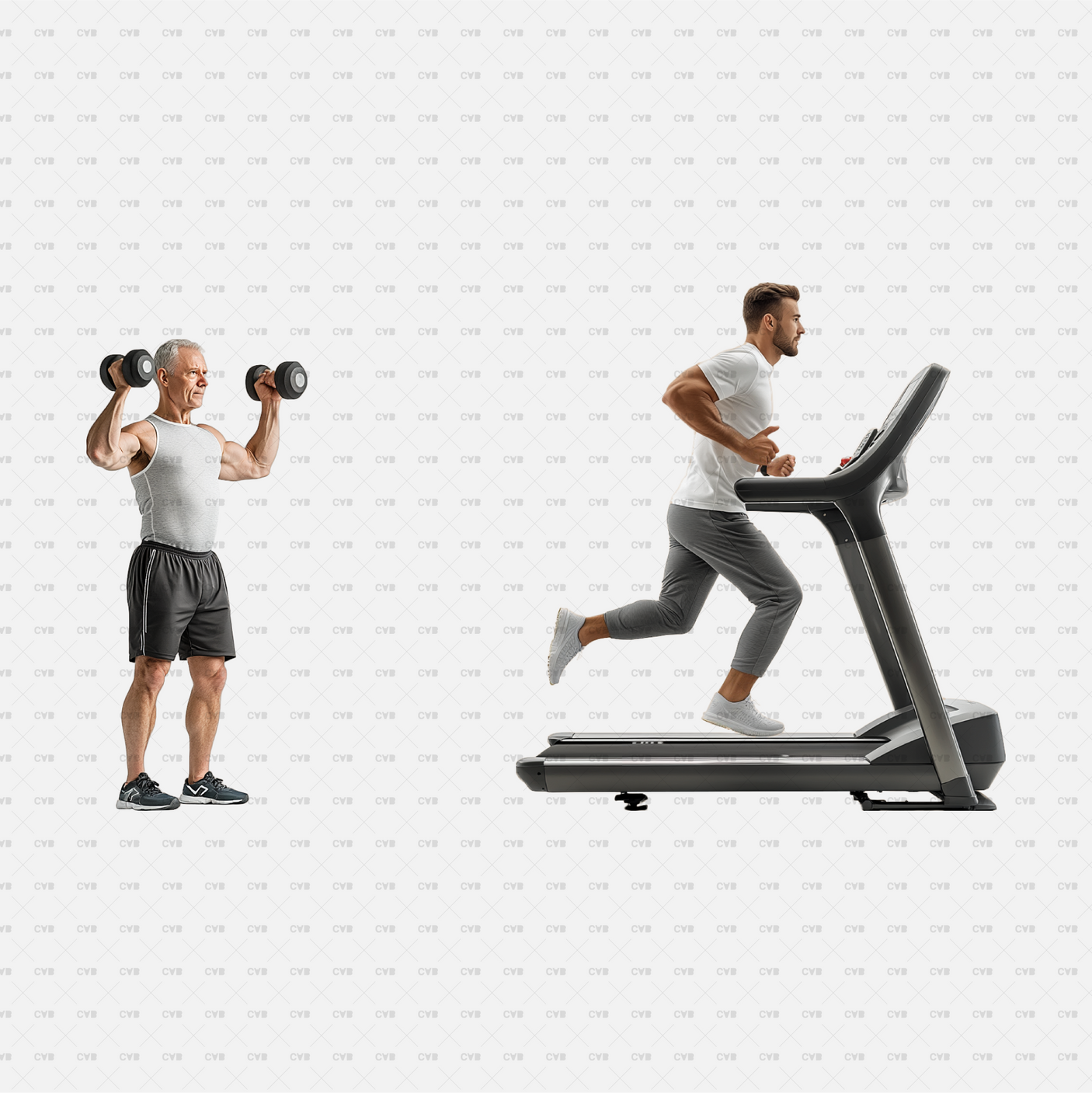 download high quality png textures cadasbuilt people exercising on the gym