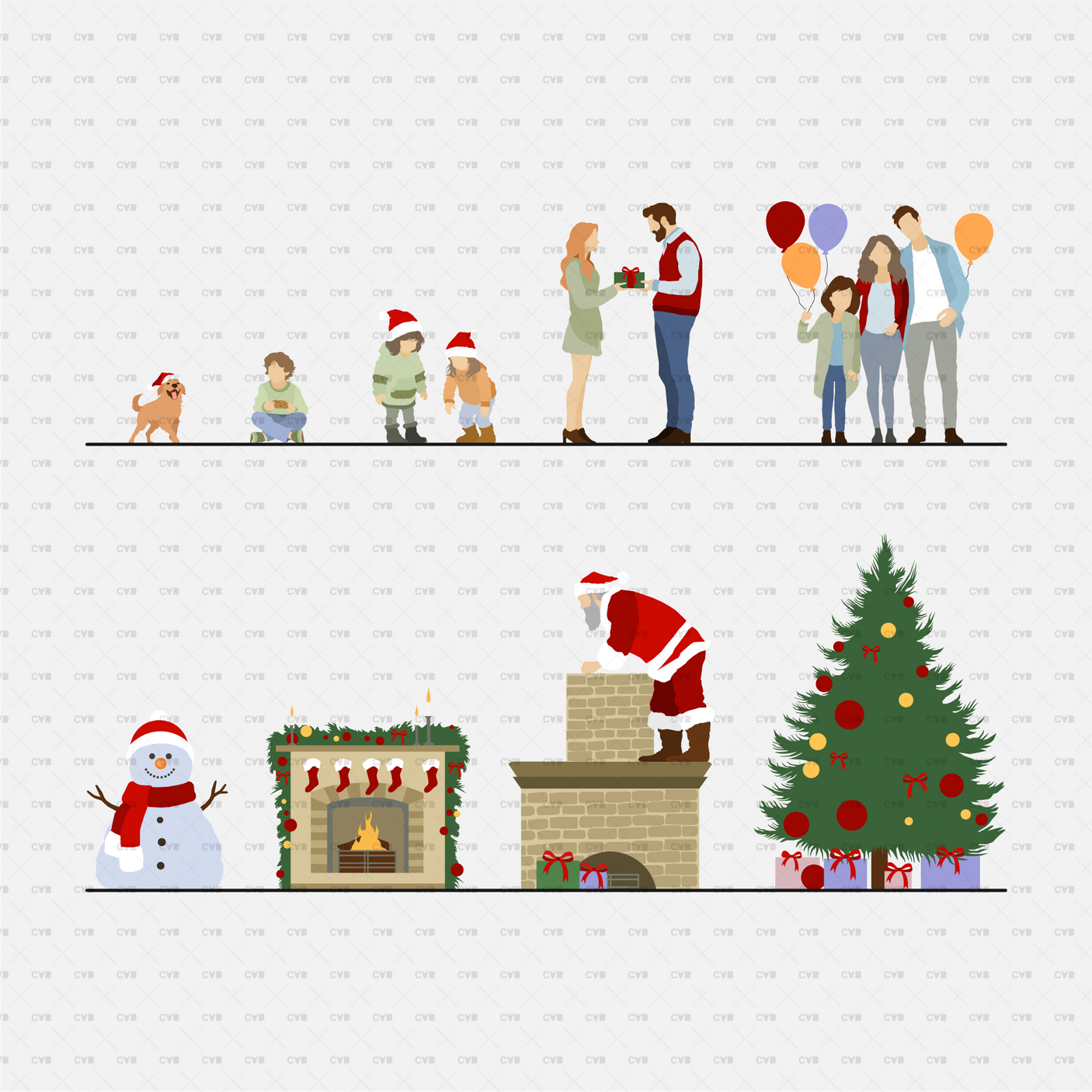 download high quality cad blocks holiday people cadasbuilt