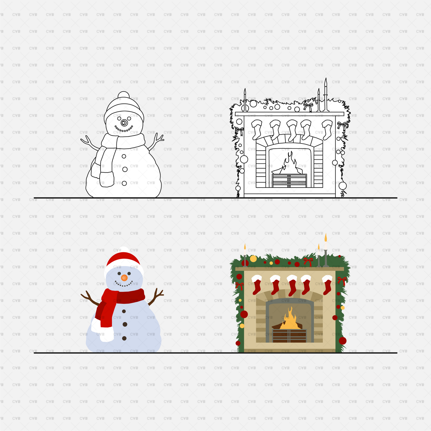 download high quality cad blocks holiday people cadasbuilt snowman