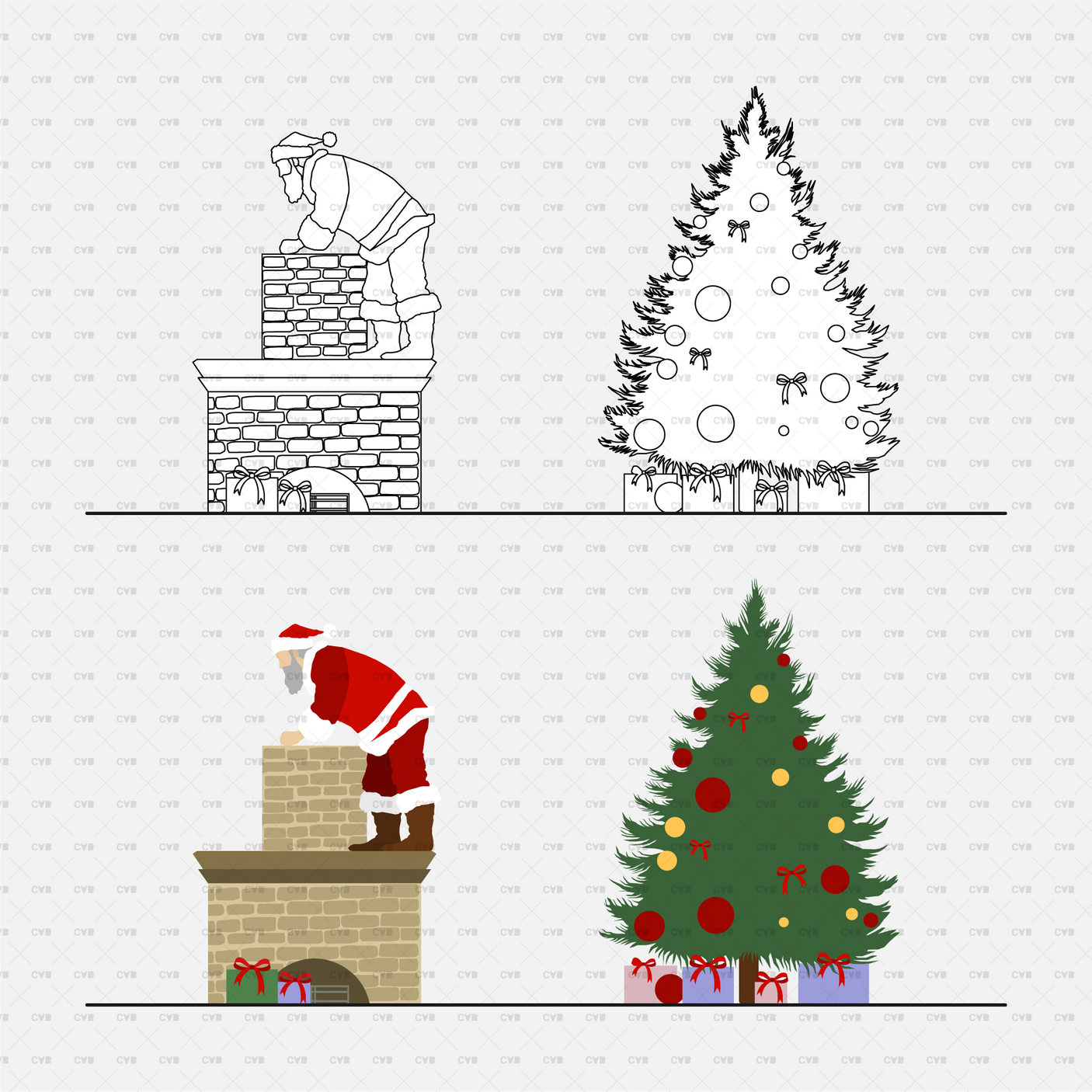 download high quality cad blocks holiday people cadasbuilt santa claus