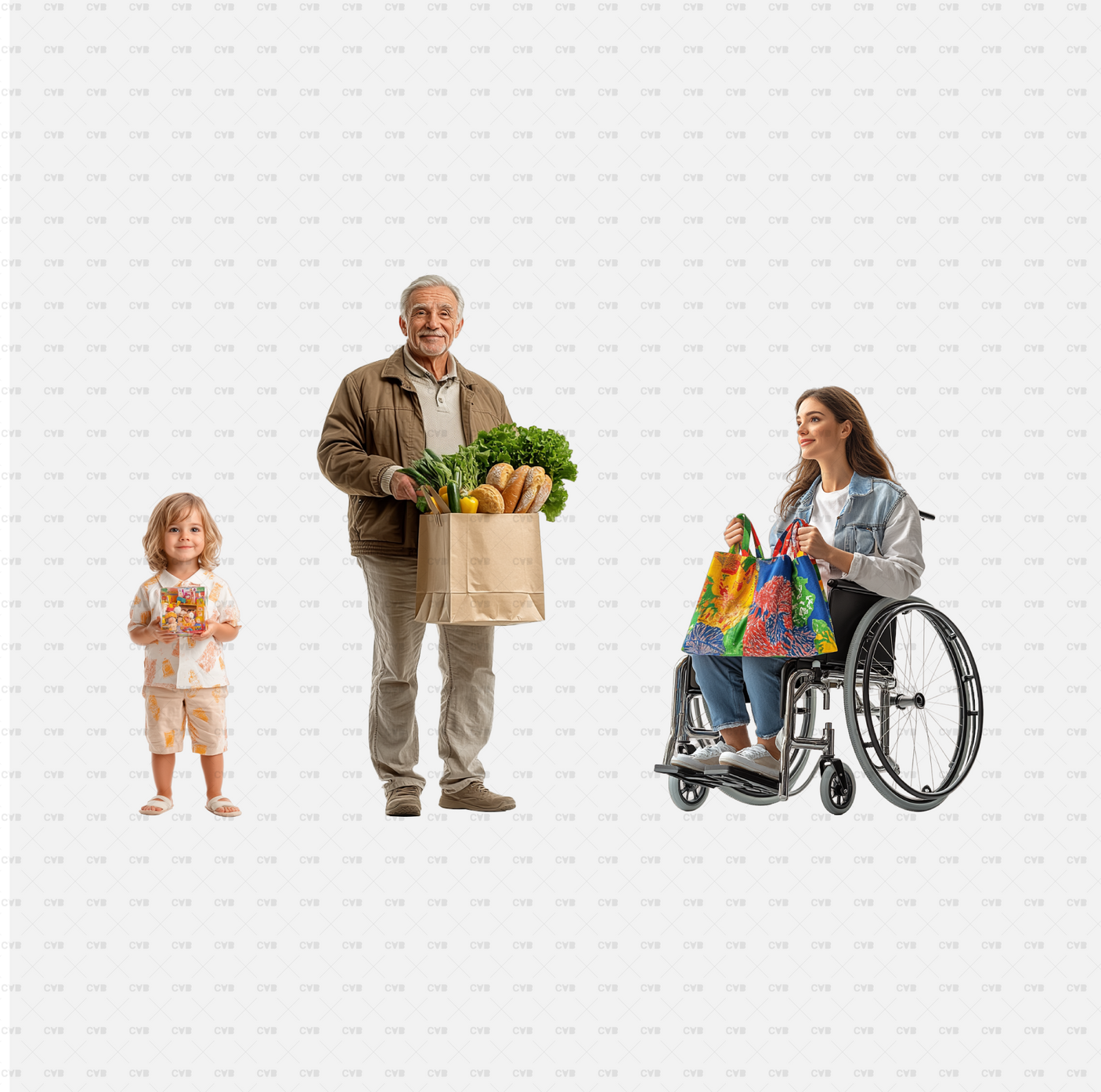 download high quality CAD png cutouts cadasbuilt people shopping on wheelchair