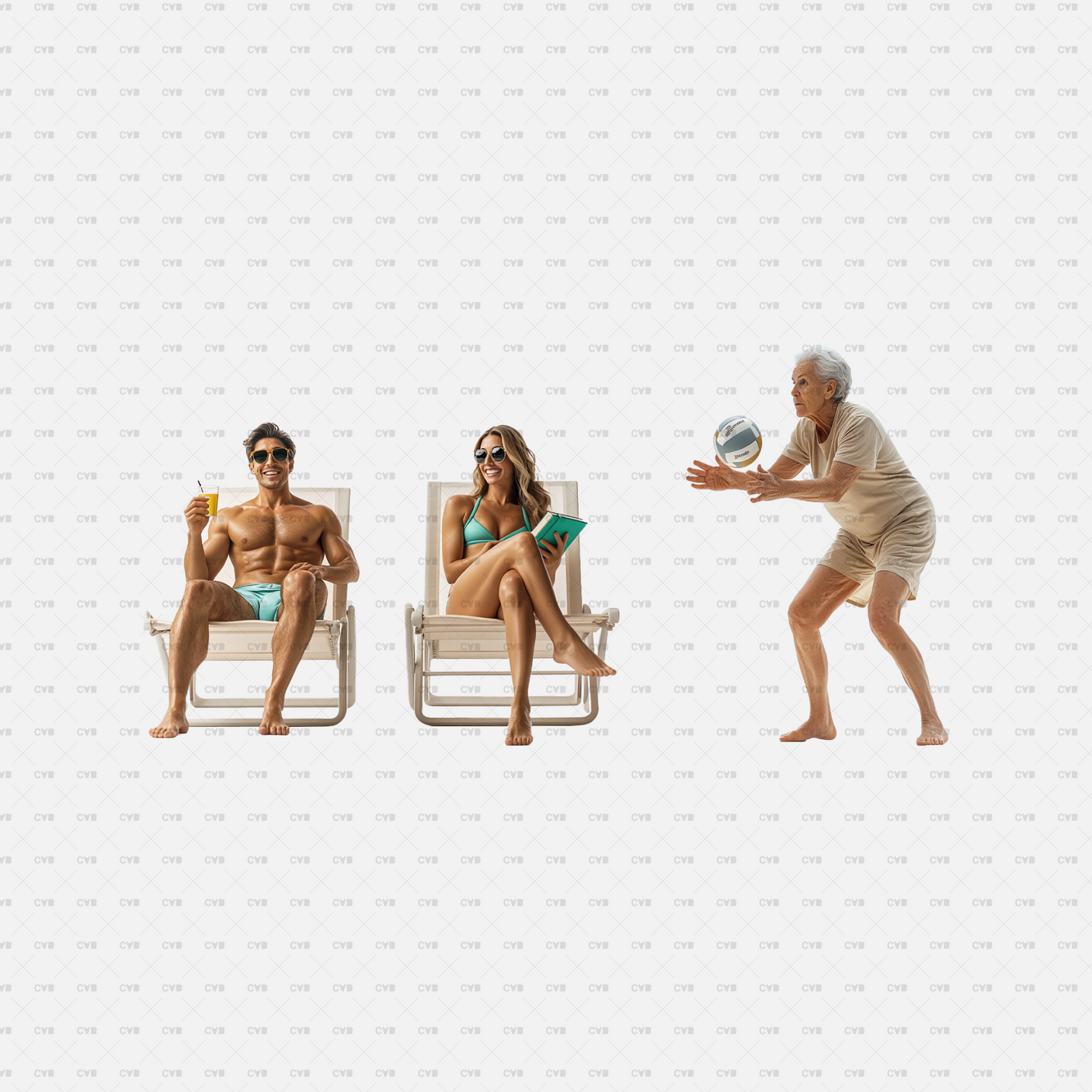 download high quality png cutouts cadasbuilt people at the beach volleyball