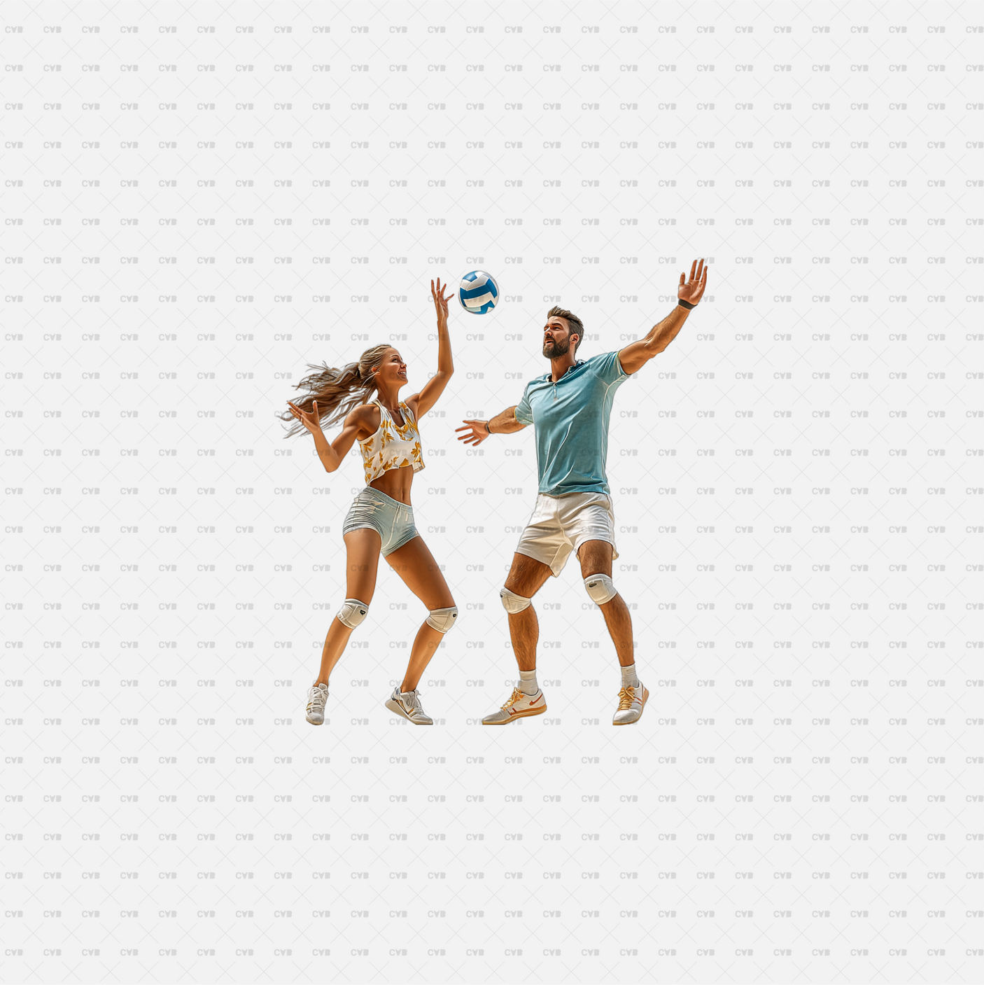 download high quality png cutouts cadasbuilt people at the beach playing volleyball