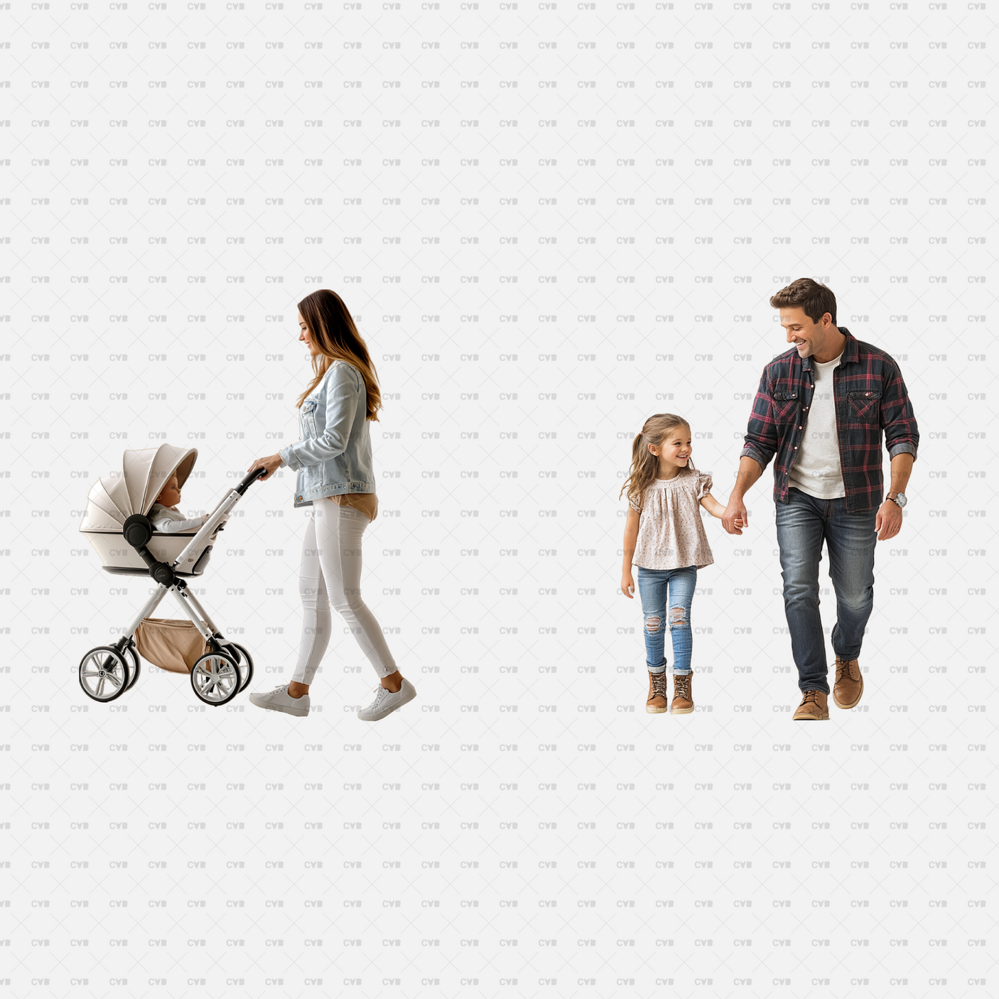 download high quality png cutouts Cadasbuilt people in parks walking