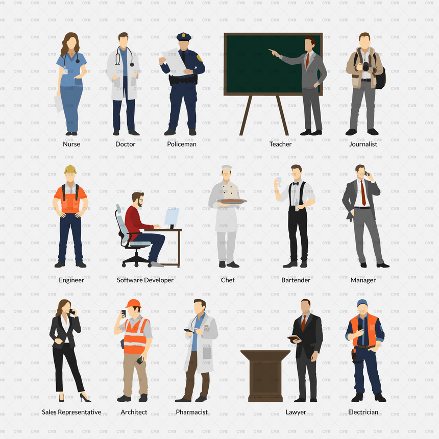 CAD Blocks and Vector Professions 01