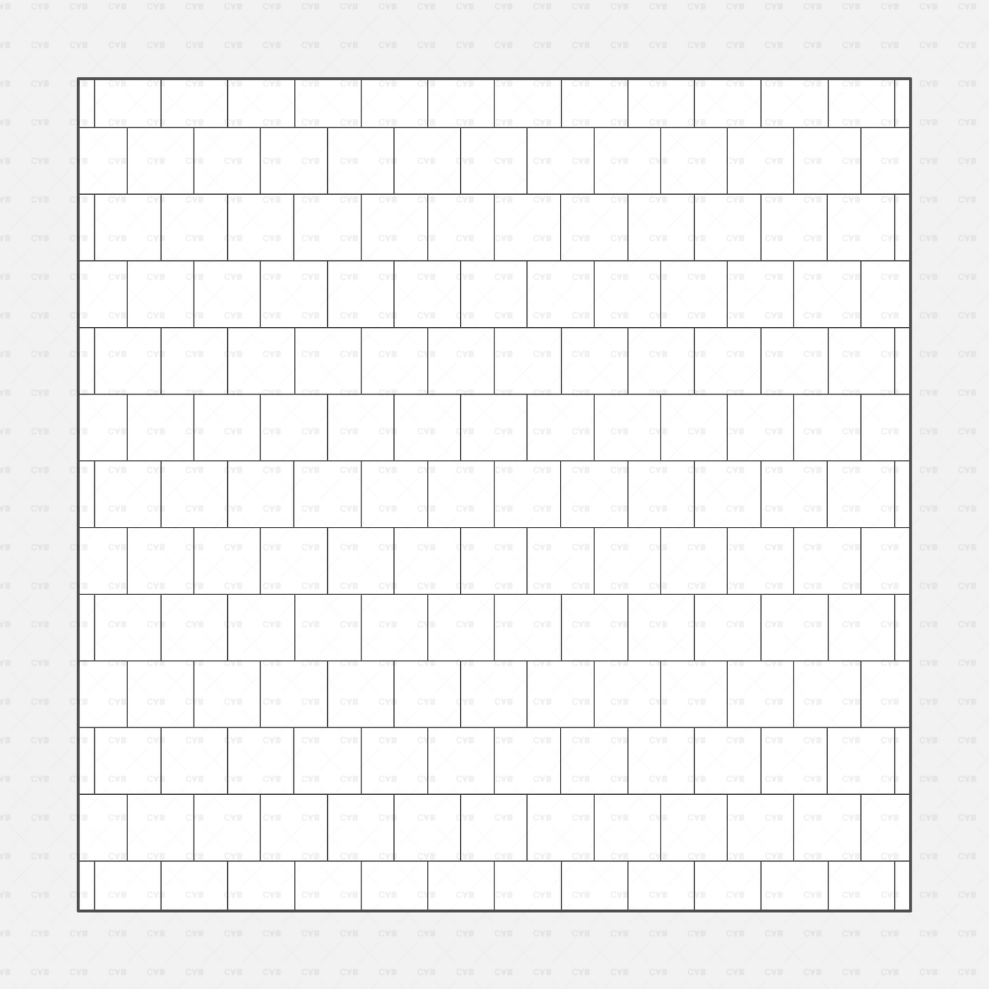 Vector Illustrator Pattern roof patterns CADasbuilt AI SVG rectangular roof panels with offset seams and banded rows