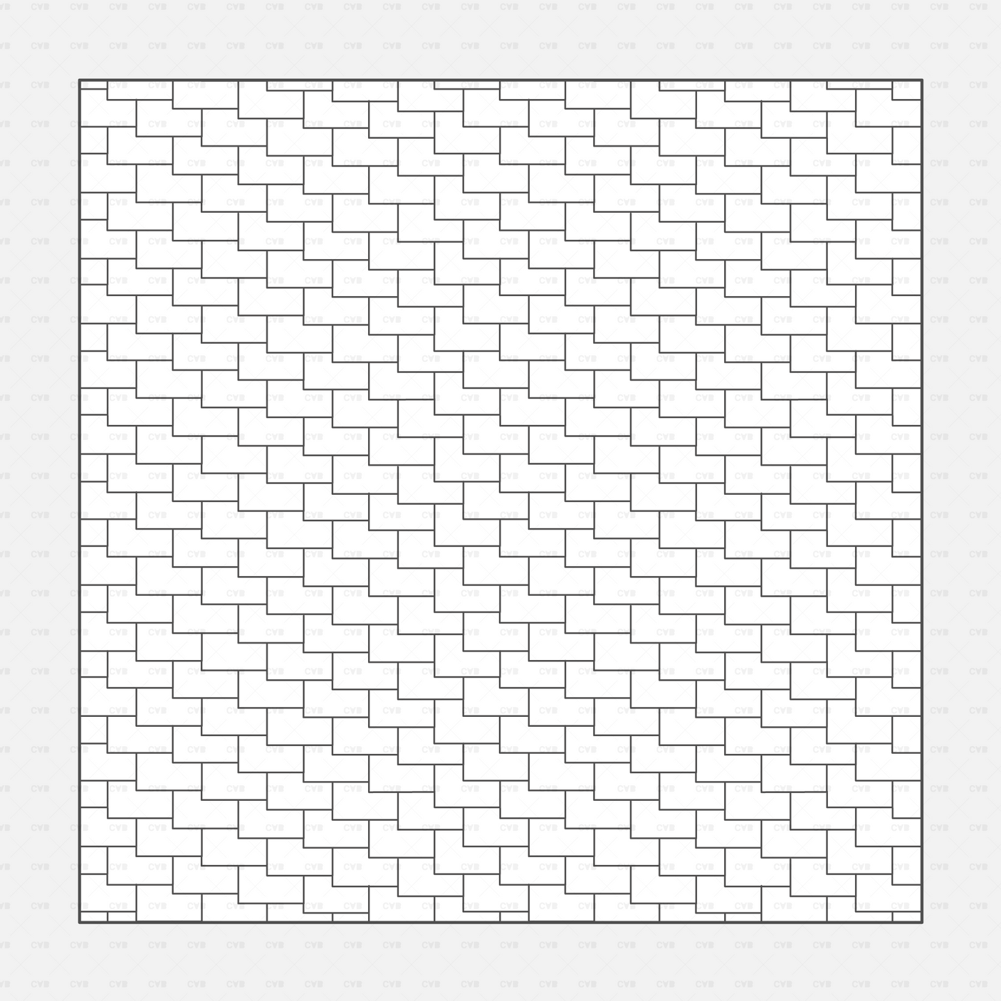 Vector Illustrator Pattern roof patterns CADasbuilt AI SVG angled interlocking shingles forming a stepped zigzag grid