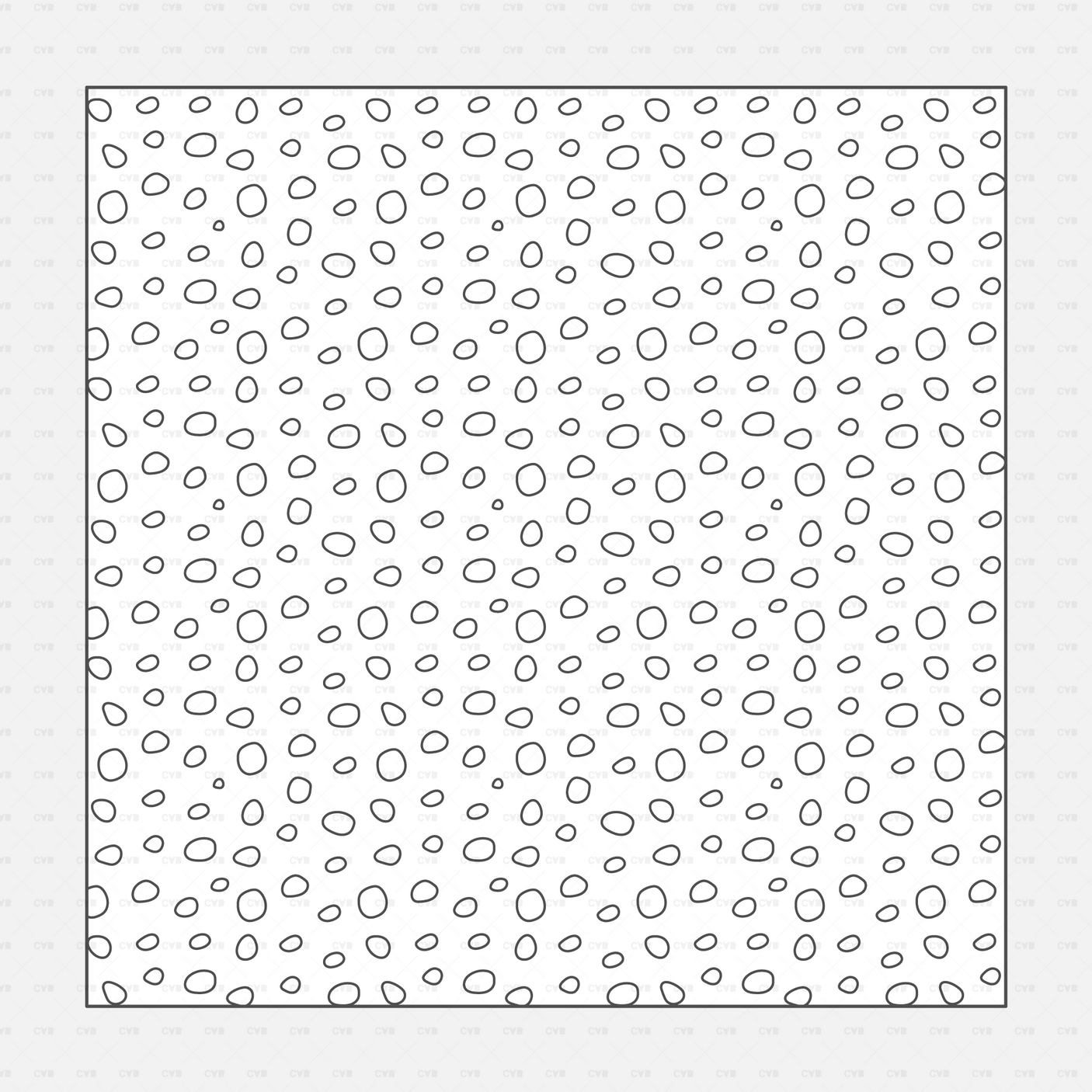 Vector Illustrator Pattern Library Soil and Earth CADasbuilt AI SVG Rounded Sand Grain Ovals In Random Scatter