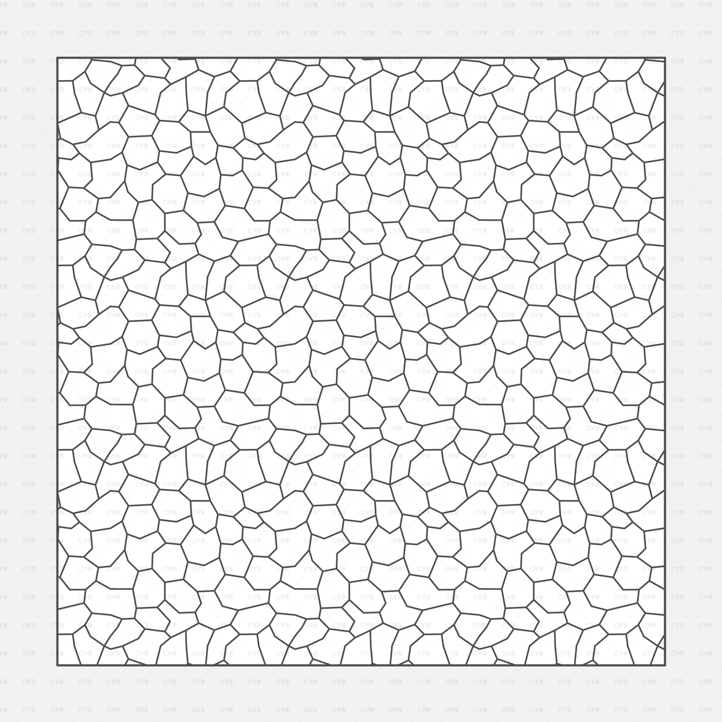 Vector Illustrator Pattern Library Soil and Earth CADasbuilt AI SVG Tight Irregular Cells Forming Silty Matrix