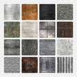 Seamless Pattern Library of Metal Plates Textures architecture free download high quality