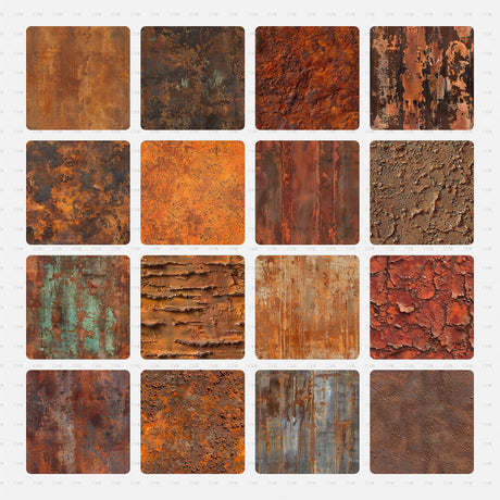 Seamless Pattern Library of Rusty Surfaces Textures free download architecture cadasbuilt