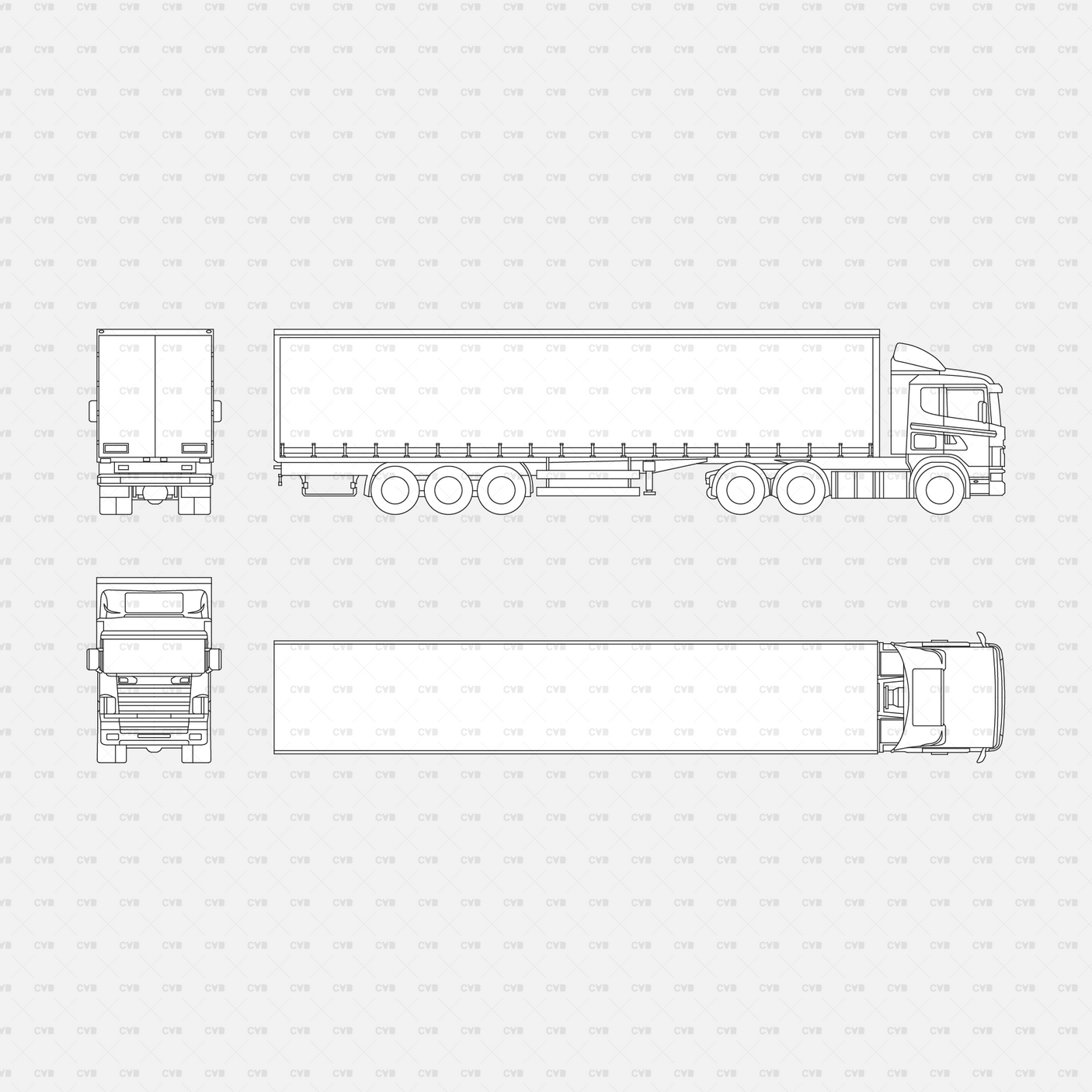 Dynamic CAD Blocks - Vehicles