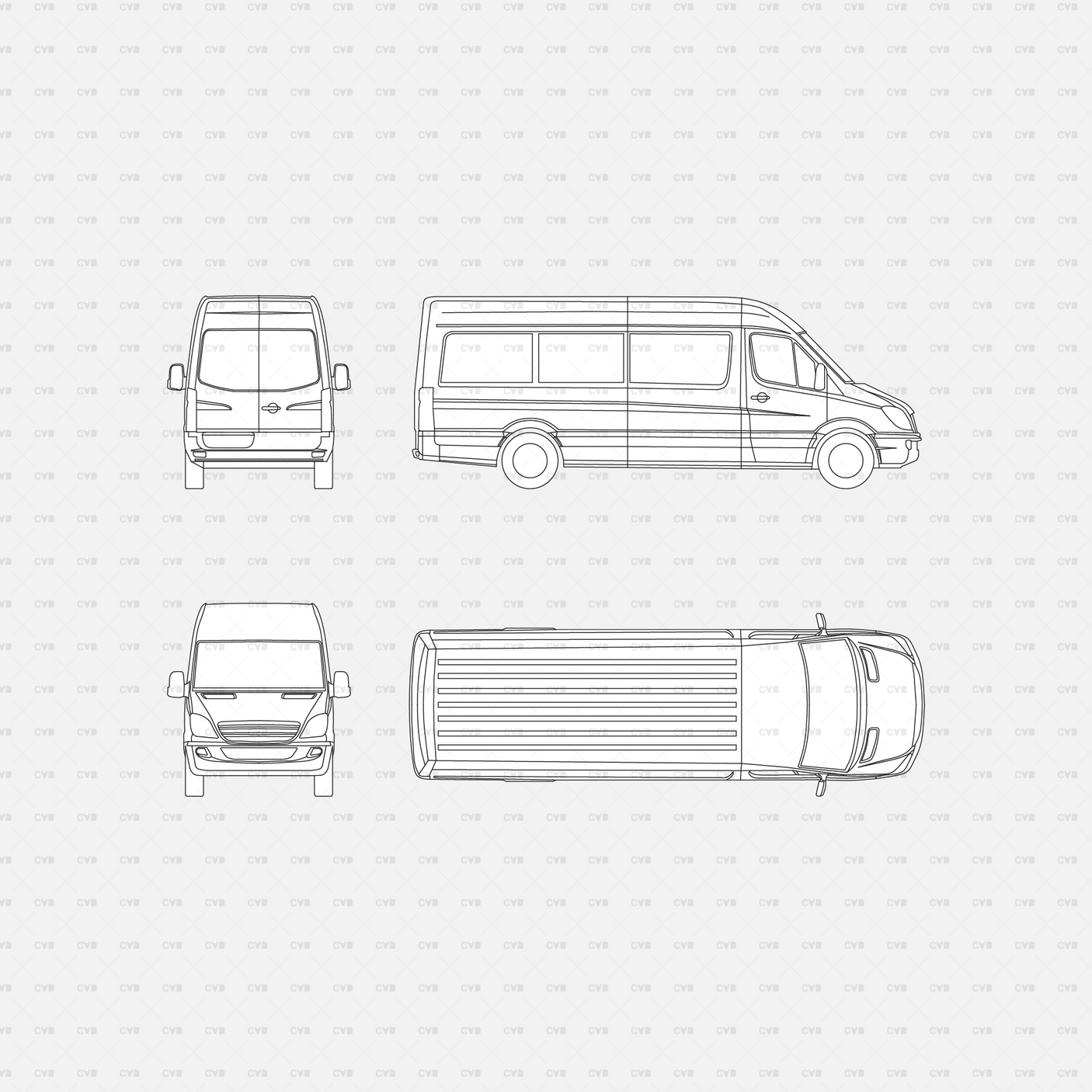 Dynamic CAD Blocks - Vehicles