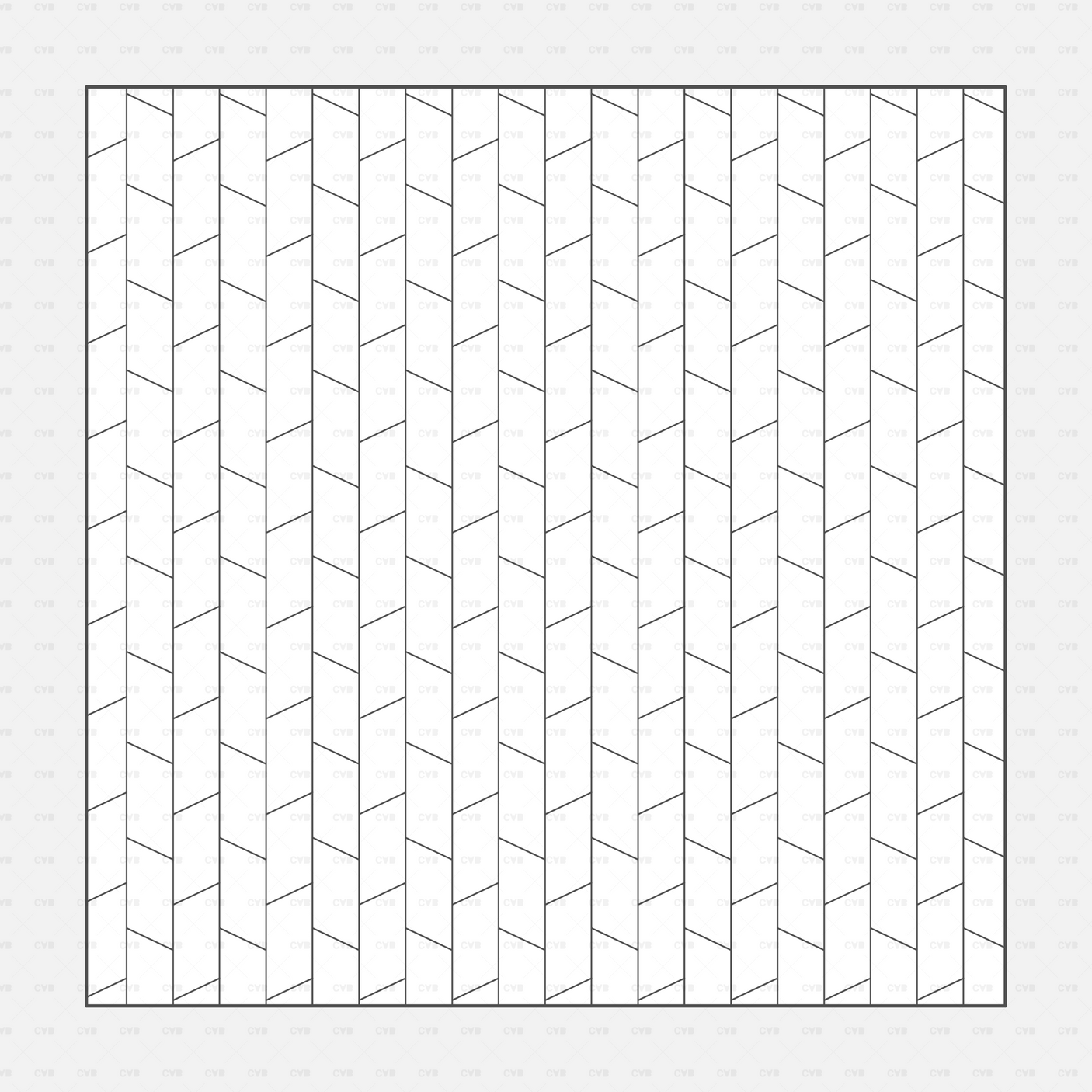 Vector Illustrator Pattern wallpaper CADasbuilt AI SVG – broken chevron matrix repeat, offset plank chevrons for modern wallpaper.