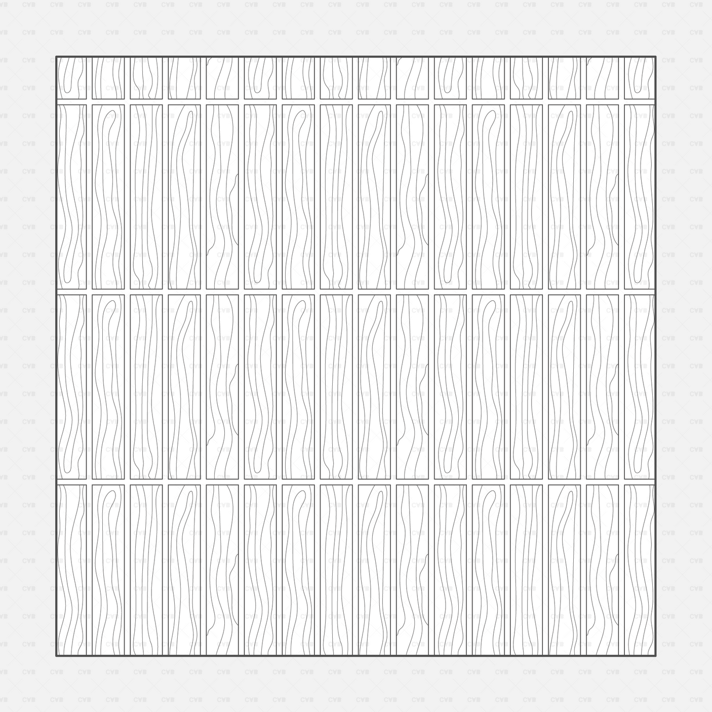 Vector Illustrator Pattern wood patterns CADasbuilt AI SVG board and batten facade grid with tall narrow panels.