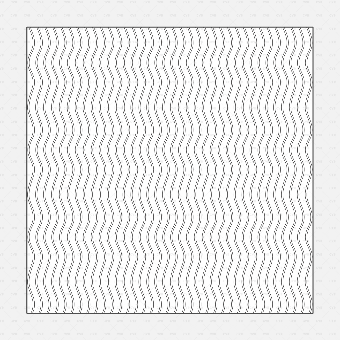 Vector Illustrator Pattern wood patterns CADasbuilt AI SVG curved wood slats forming flowing vertical waves.