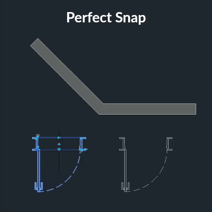 cad doors dynamic blocks download top view