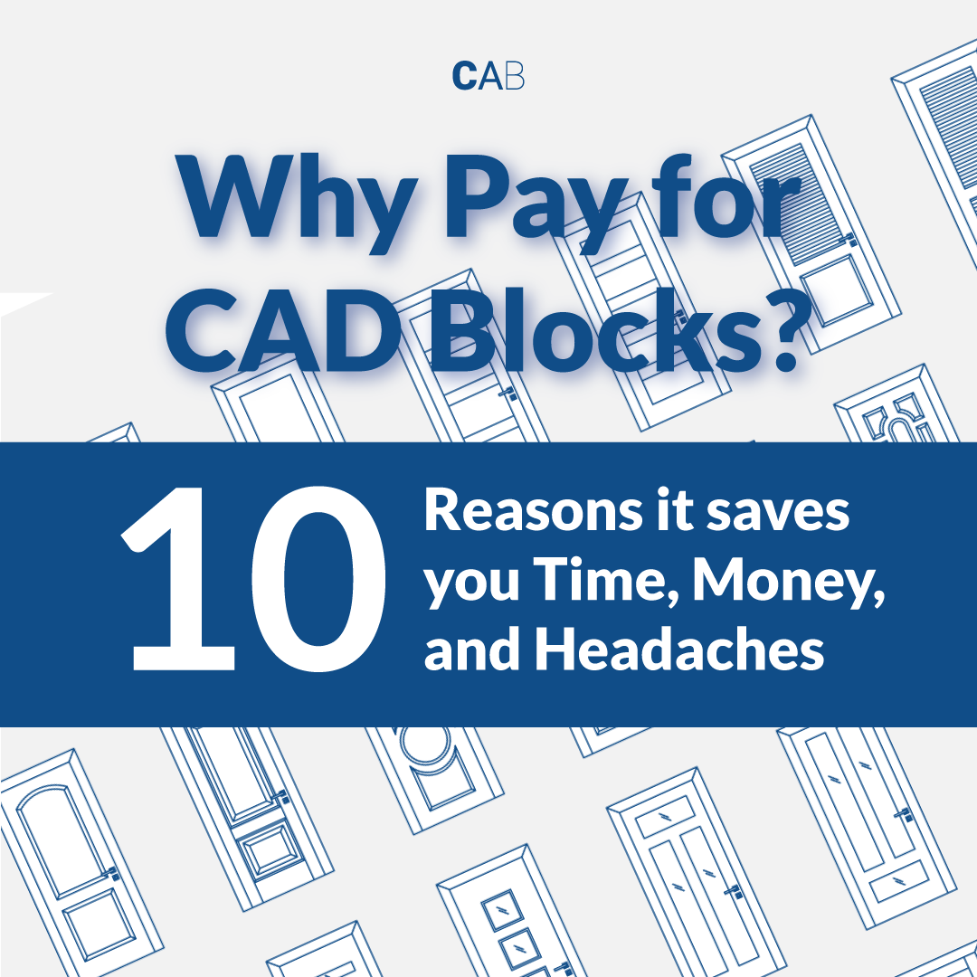 Premium CAD Blocks Value Blog Cover