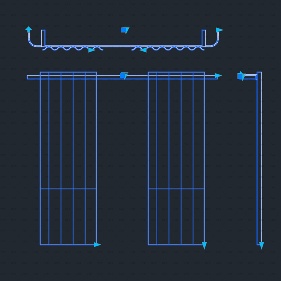 Drapery Pin Cad Download Blinds and Curtains | DYNAMIC CAD BLOCKS | CADasBuilt – cadasbuilt