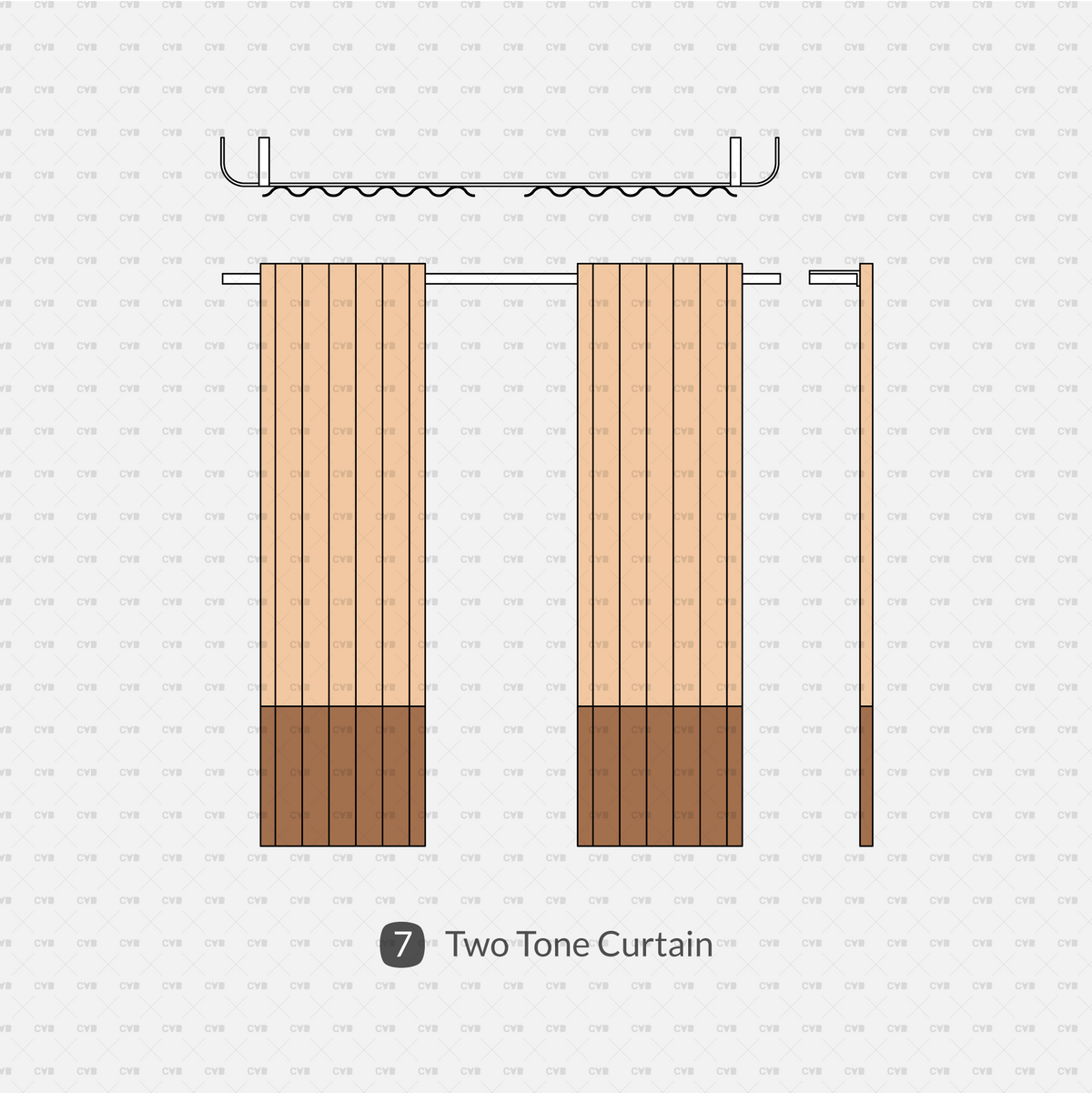 Download Blinds and Curtains | DYNAMIC CAD BLOCKS | CADasBuilt – cadasbuilt