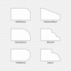 Download CAD Dynamic Blocks and Vector Countertop Edge Profiles ...