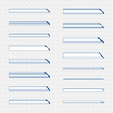 cad dynamic blocks crown moldings