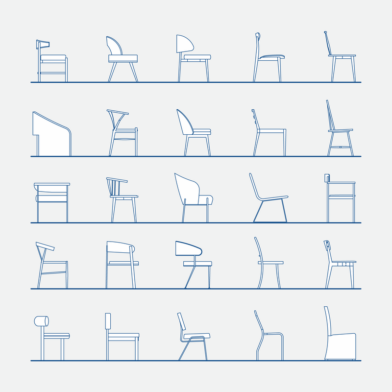Download CAD Dynamic Blocks and Vector Dining Chairs | CADasBuilt ...