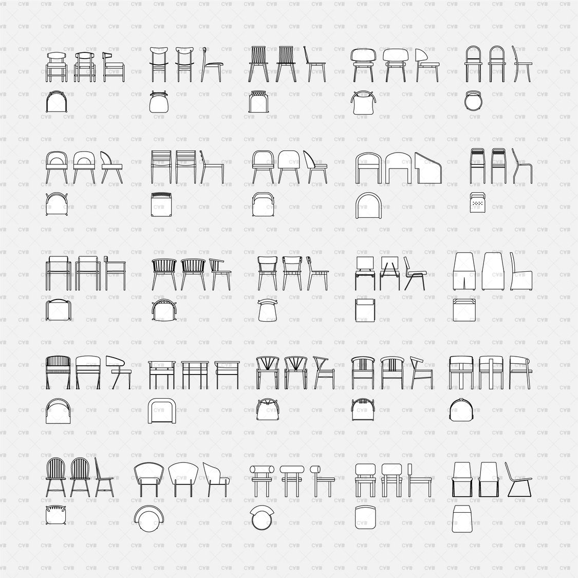 Free Dynamic CAD & Texture Blocks – Instant DWG / PNG Download – cadasbuilt