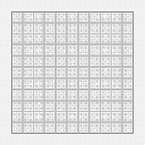 Vector Illustrator Pattern glass blocks CADasbuilt AI SVG — overlapping circle grid, retro glass block screen