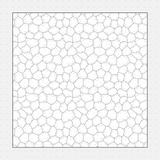 Vector Illustrator Pattern Ground CADasbuilt AI SVG coarse stone polygons with dotted pores, seamless site plan hatch.