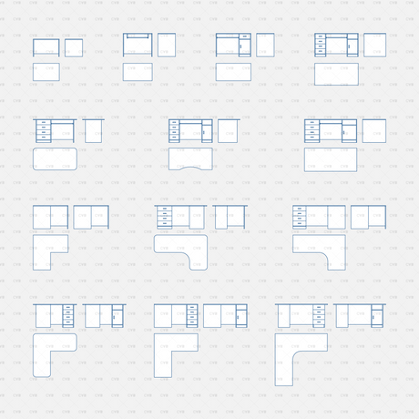 download dynamic cad blocks cadasbuilt individual desk