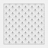 Illustrator Pattern Modern Popular Tiles CADasbuilt AI SVG Radiating Fan Tiles Creating Diamond Fan Lattice