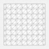 Illustrator Pattern Modern Popular Tiles CADasbuilt AI SVG Angled Mesh Grid Layout Forming Interlocking Triangular Tiles