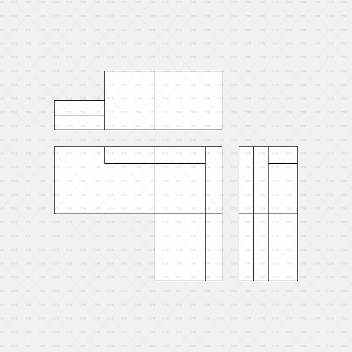 Download CAD Dynamic Blocks and Vector Modular Sofa 02 | CADasBuilt ...