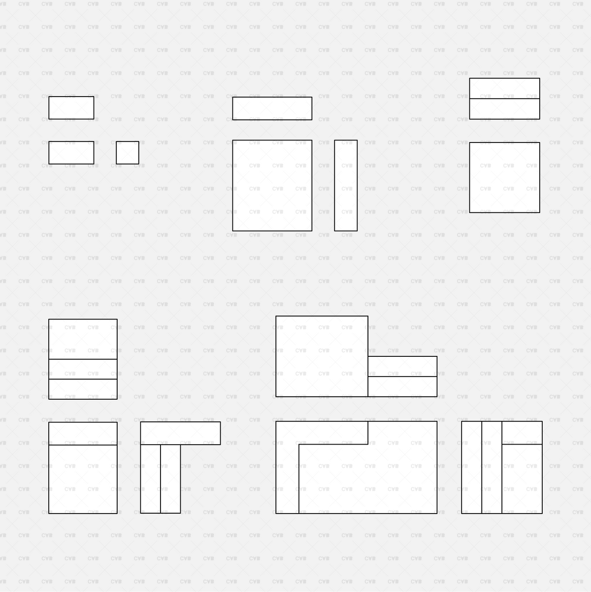 Download CAD Dynamic Blocks and Vector Modular Sofa 02 | CADasBuilt ...