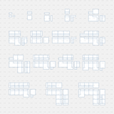 download CAD Dynamic Blocks and Vector Modular Sofa cadasbuilt