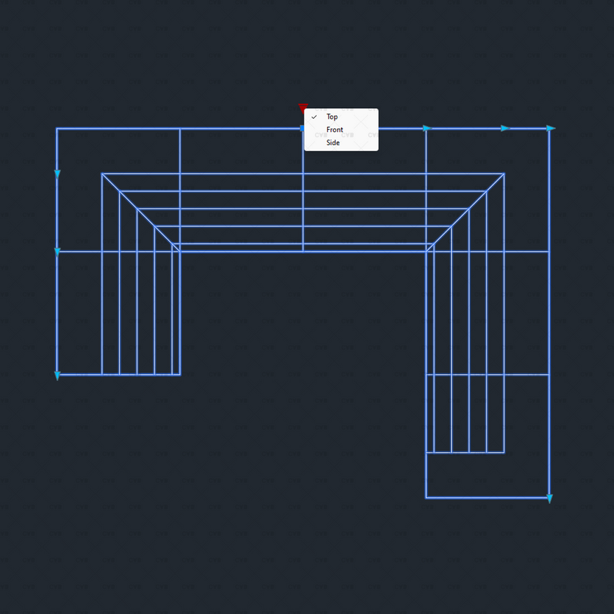 Download CAD Dynamic Blocks and Vector Modular Sofa 03 | CADasBuilt ...
